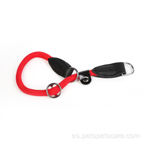 Collar de estrangulador para perros pequeños medianos grandes